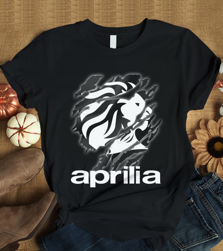 Aprilia 07 Lion Scratch T-Shirt