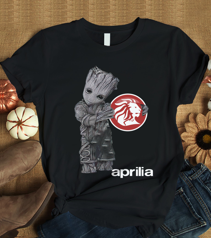 Aprilia Baby Groot Red Lion T-Shirt