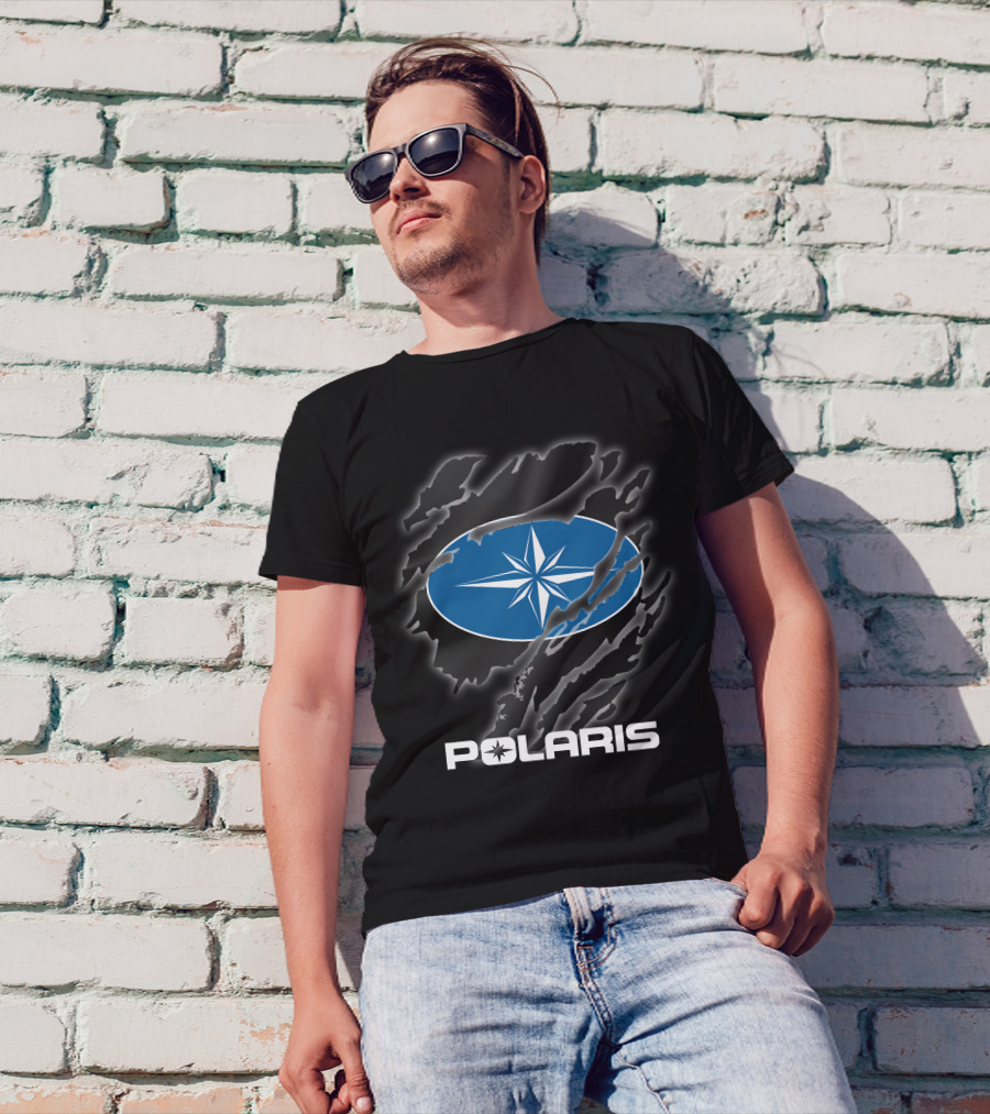 Polaris Blue Starburst Claw Marks T-Shirt