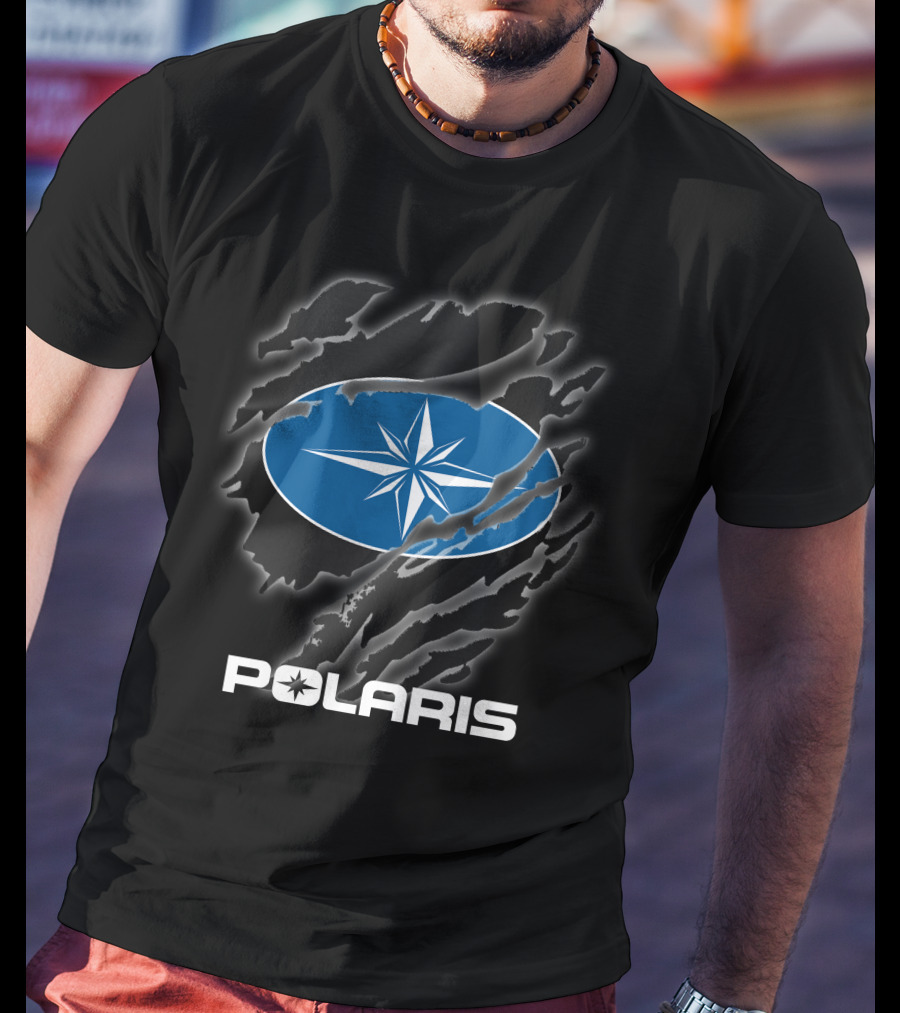 Polaris Blue Starburst Claw Marks T-Shirt