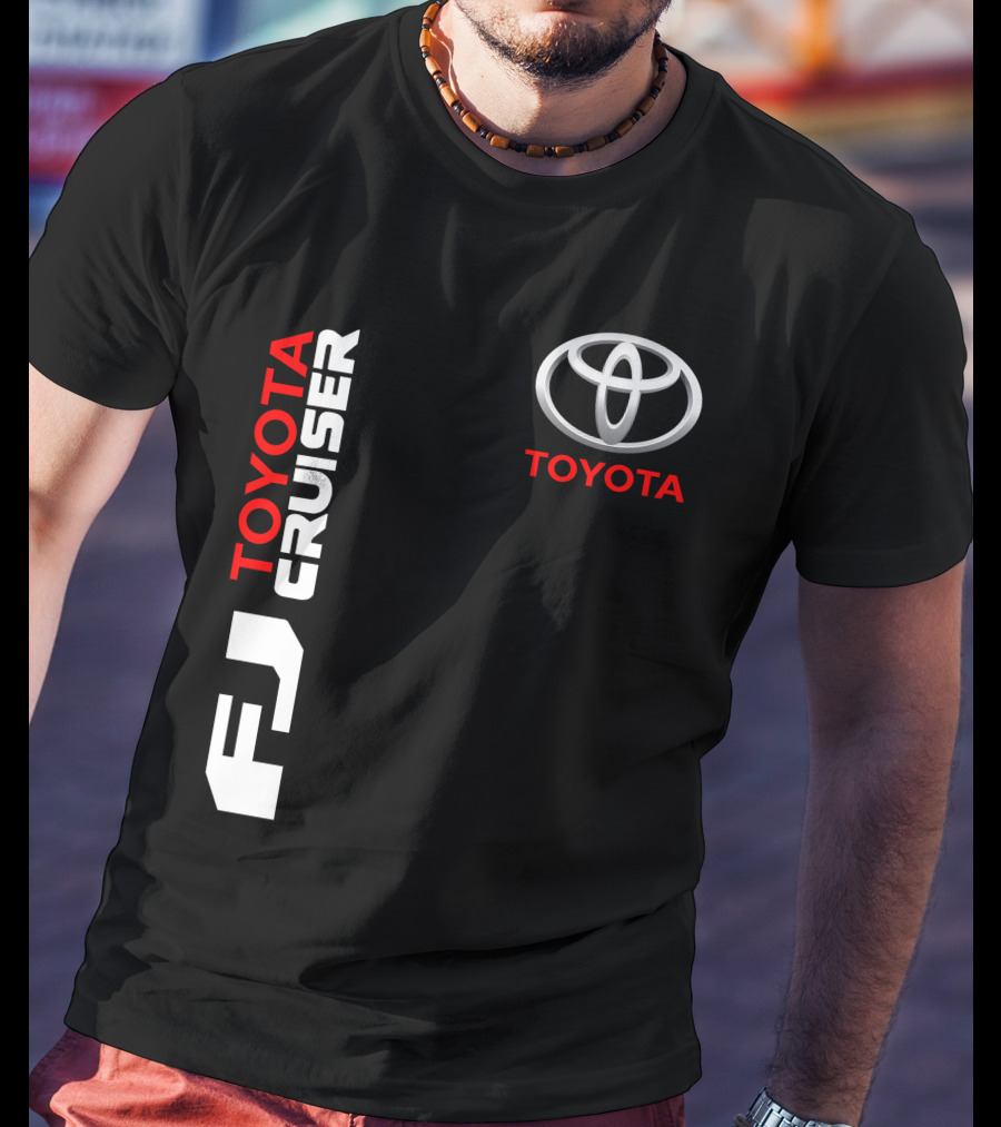 Toyota Fj Cruiser 10 Logo And Branding T-Shirt