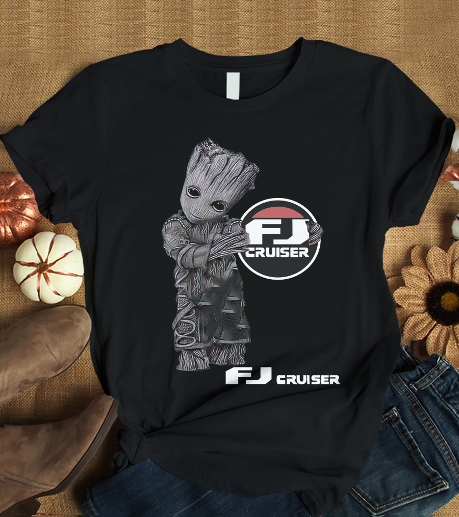 Fj Cruiser Groot Mashup T-Shirt