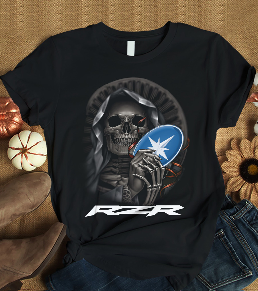 Rzr Grim Reaper Holding Star T-Shirt