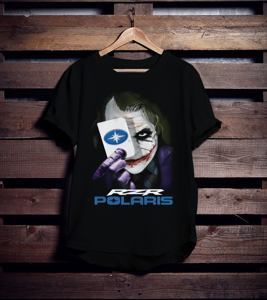 Rzr Joker Polaris Playing Card T-Shirt