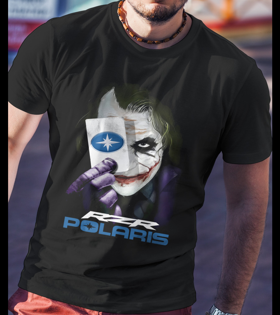 Rzr Joker Polaris Playing Card T-Shirt