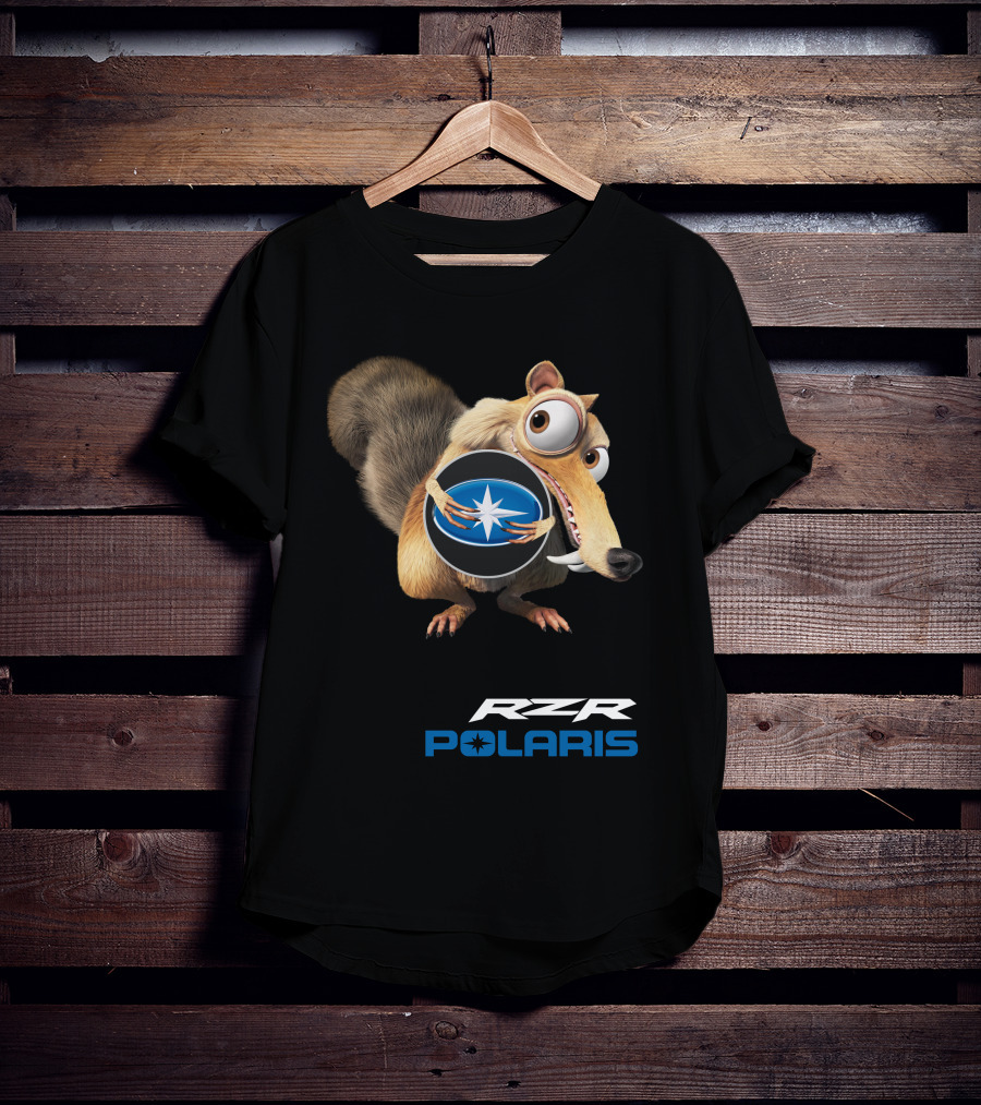 Rzr Polaris Ice Age Scrat T-Shirt
