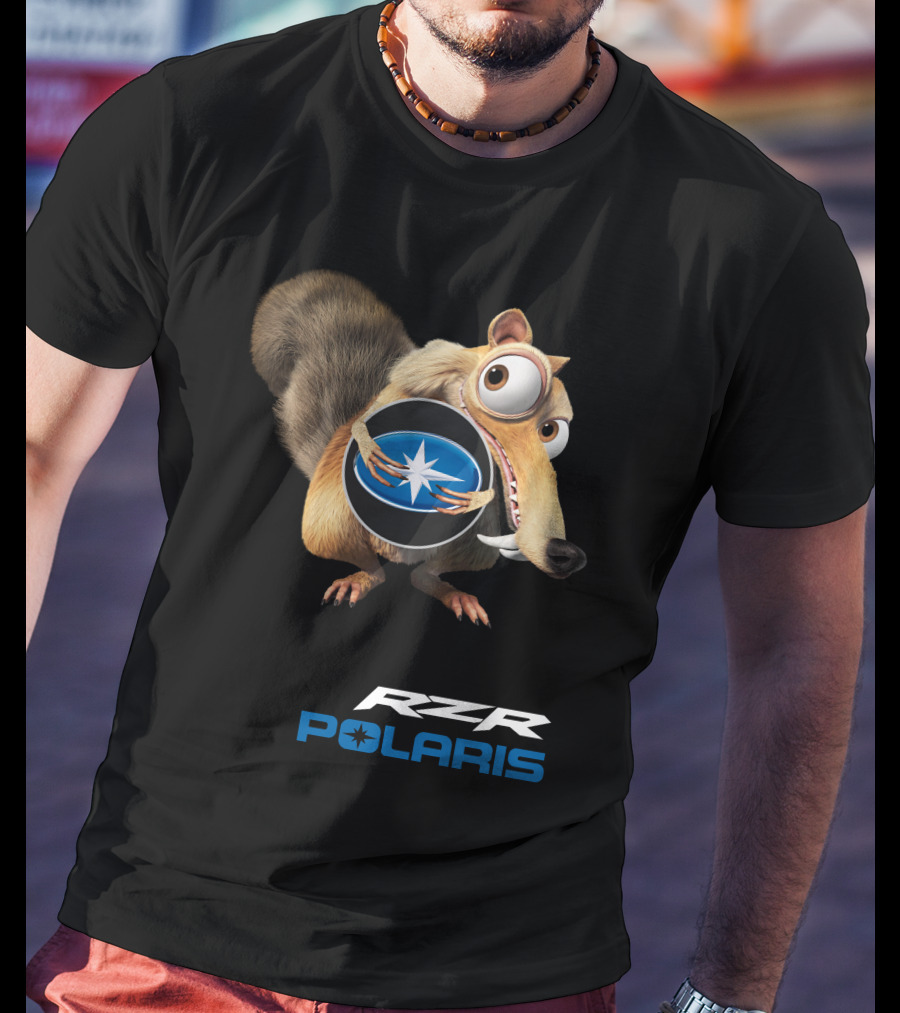 Rzr Polaris Ice Age Scrat T-Shirt
