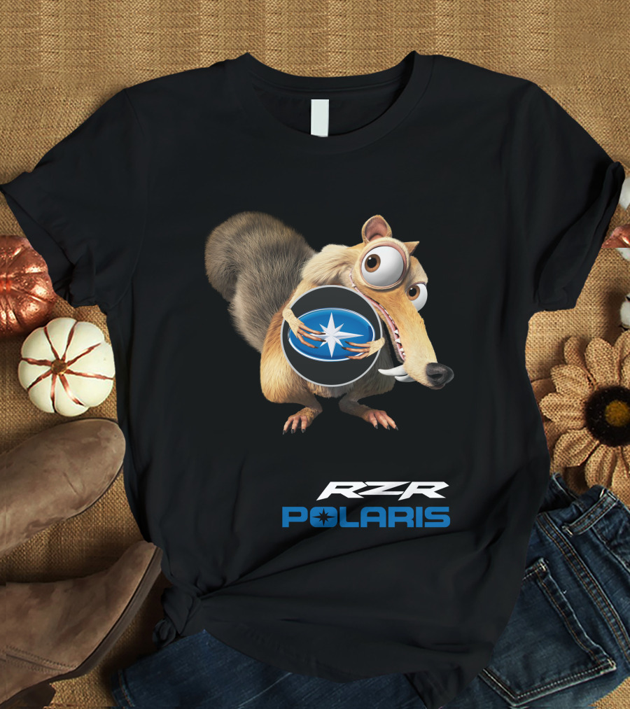 Rzr Polaris Ice Age Scrat T-Shirt