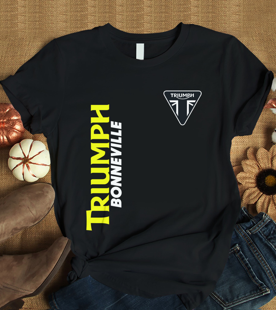 Triumph Bonneville Logo Triumph Triangular T-Shirt