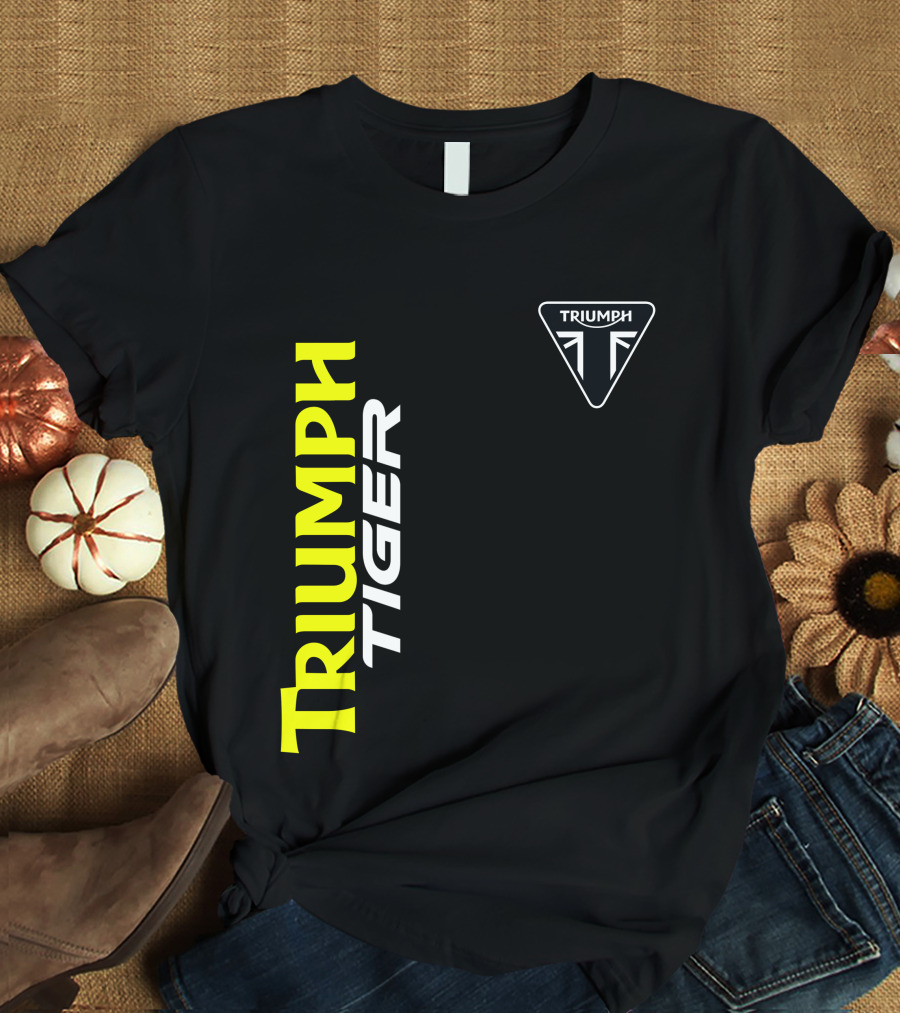 Triumph Tiger British Motorcycle T-Shirt
