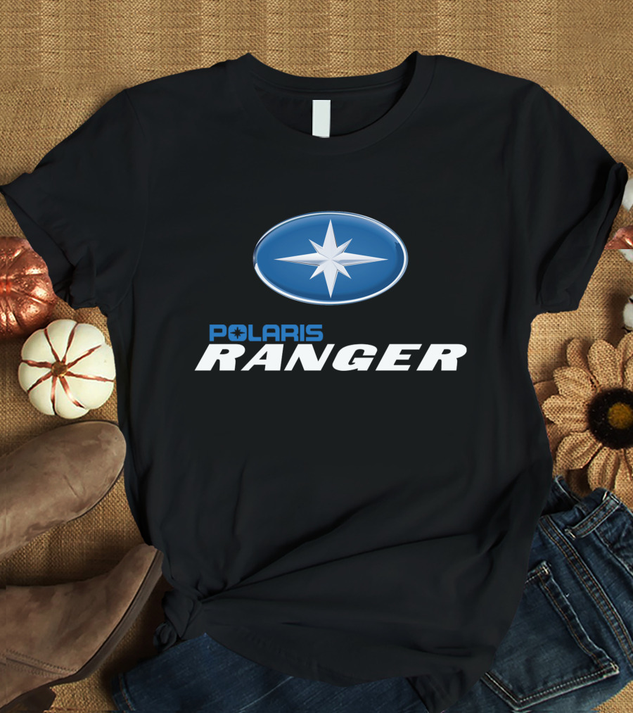 Polaris Ranger Oval Emblem Blue Star T-Shirt