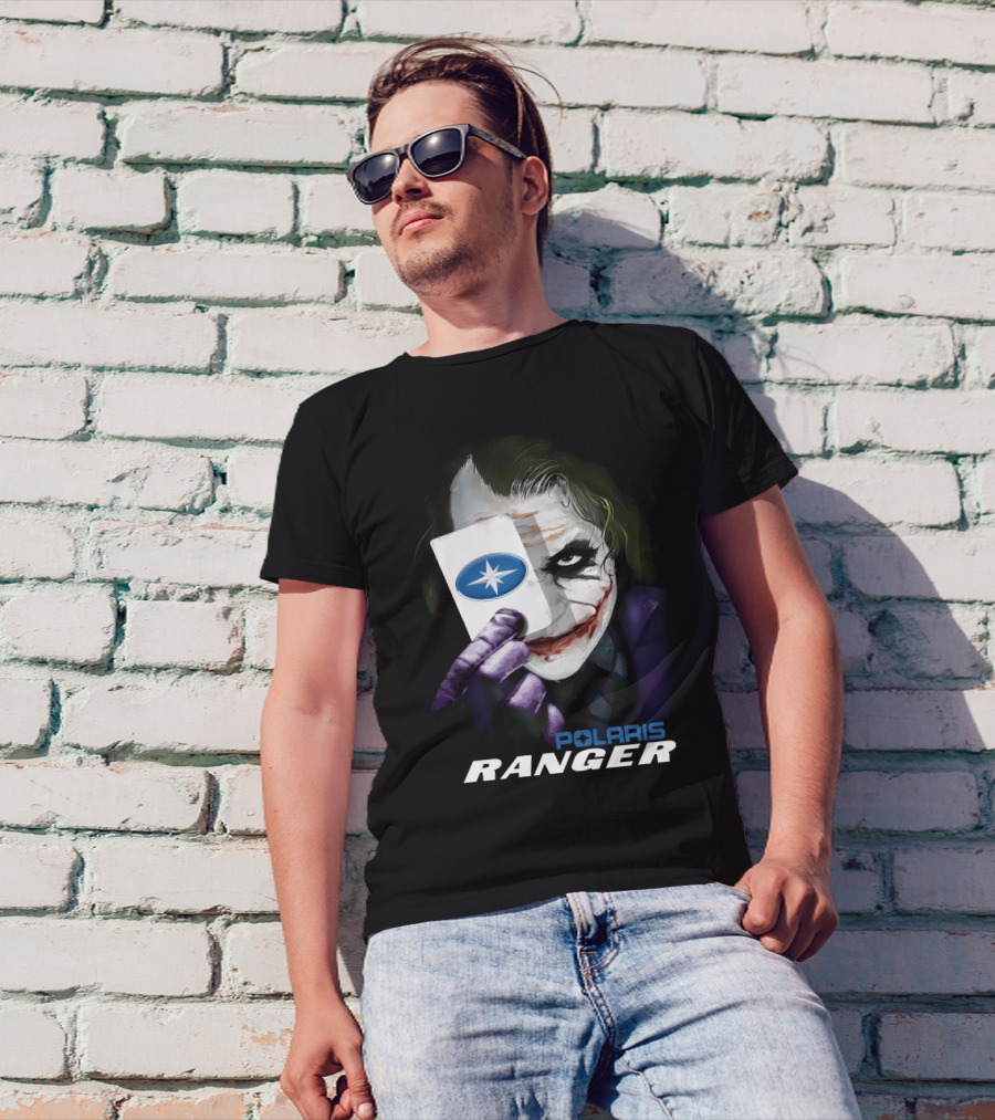 Polaris Ranger Joker Card Face T-Shirt