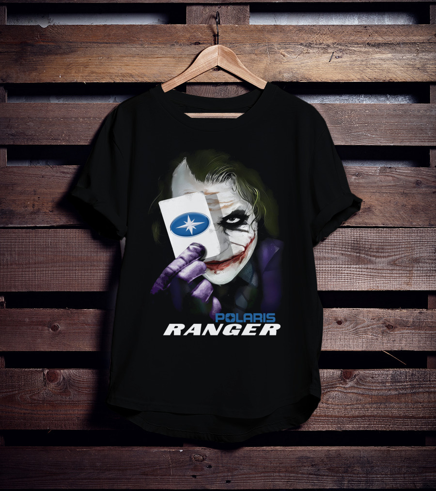 Polaris Ranger Joker Card Face T-Shirt