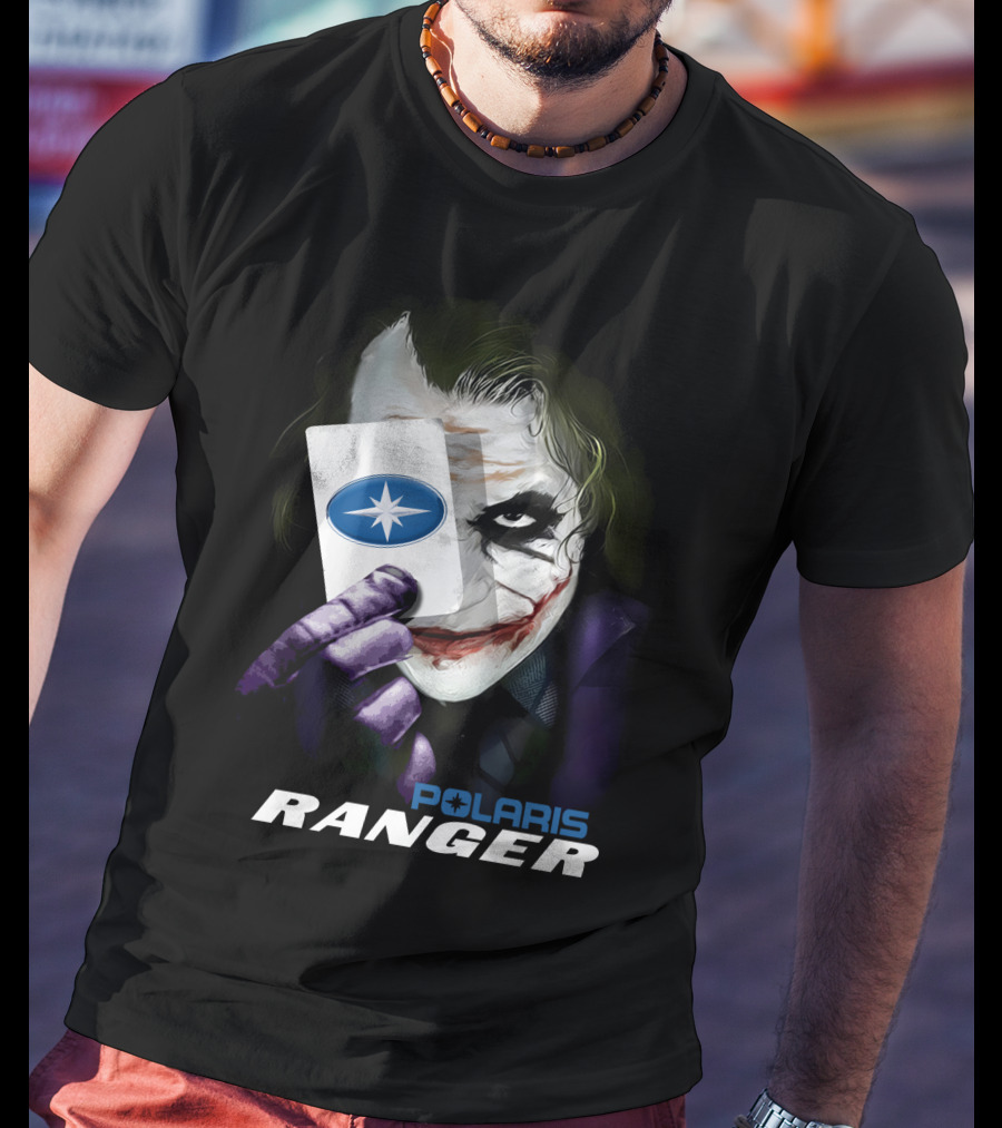 Polaris Ranger Joker Card Face T-Shirt