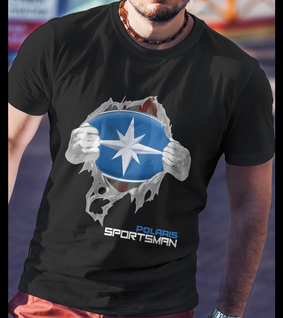 Polaris Sportsman Star Emblem Exposed T-Shirt