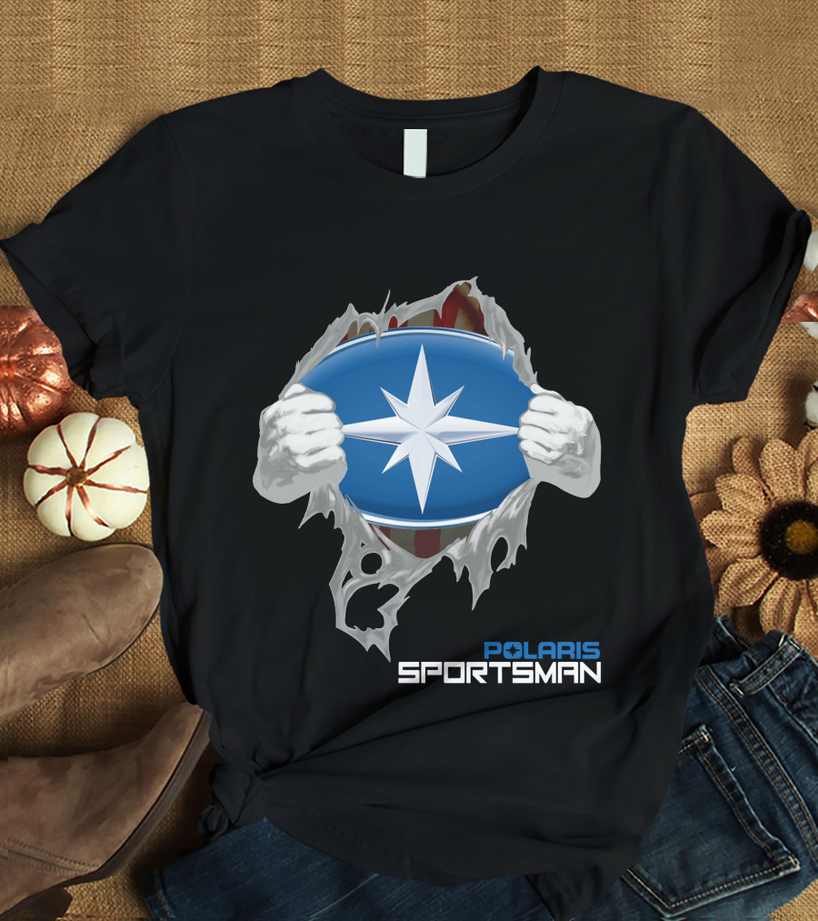Polaris Sportsman Star Emblem Exposed T-Shirt