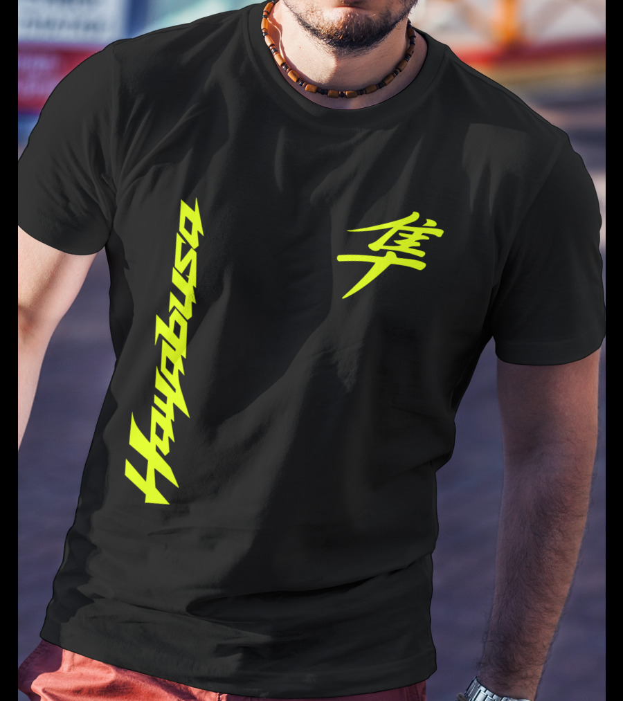 Hayabusa Kanji Vertical Style T-Shirt