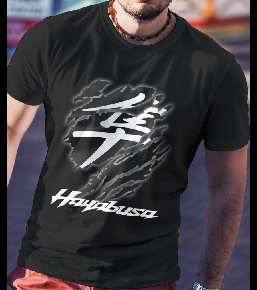 Hayabusa Japanese Kanji Claw Marks T-Shirt