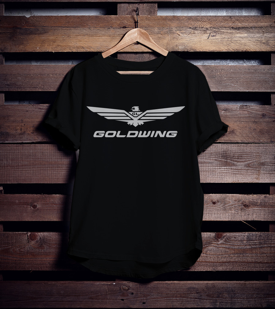 Goldwing Gl Silver Eagle Wing T-Shirt