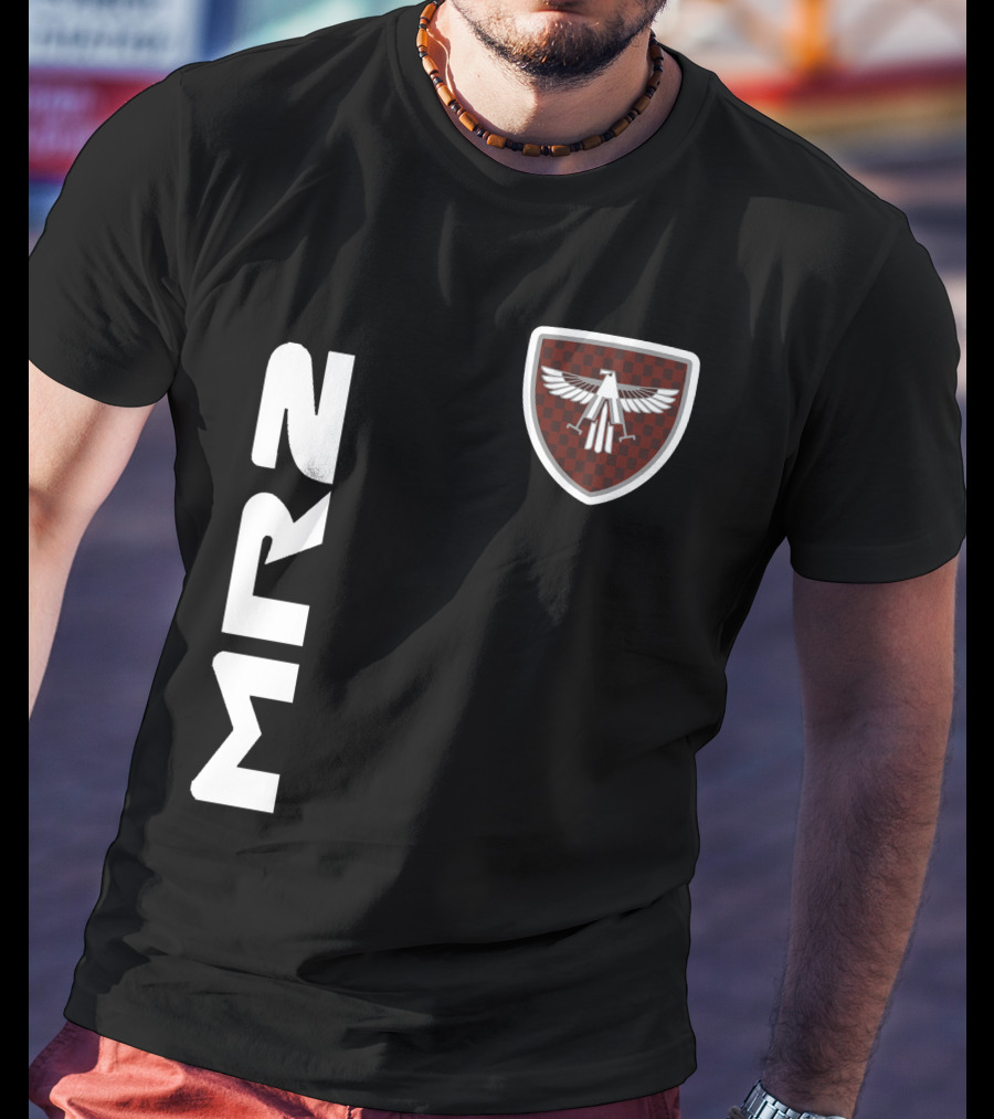 Mr2 03 Eagle Emblem Racing Checkerboard Crest T-Shirt