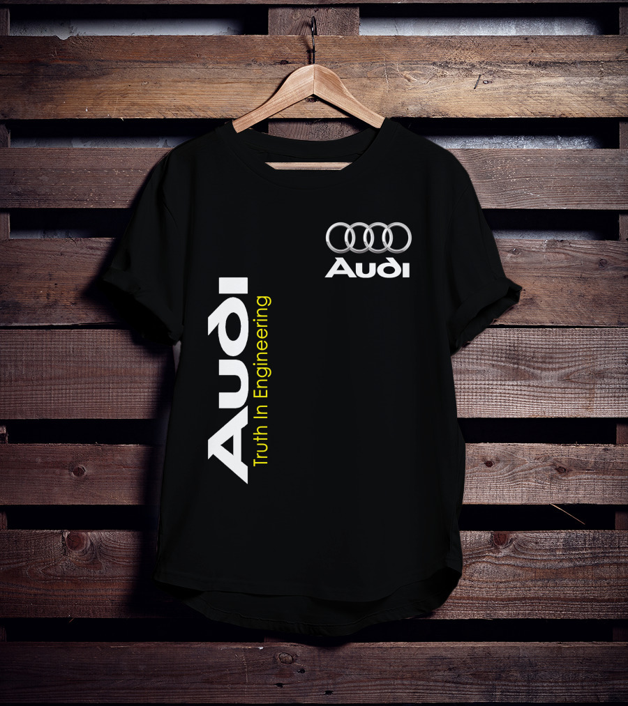 Audi Truth In Engineering Logo Rings T-Shirt