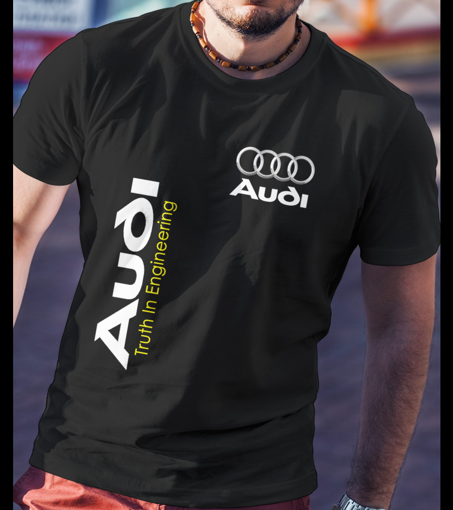 Audi Truth In Engineering Logo Rings T-Shirt