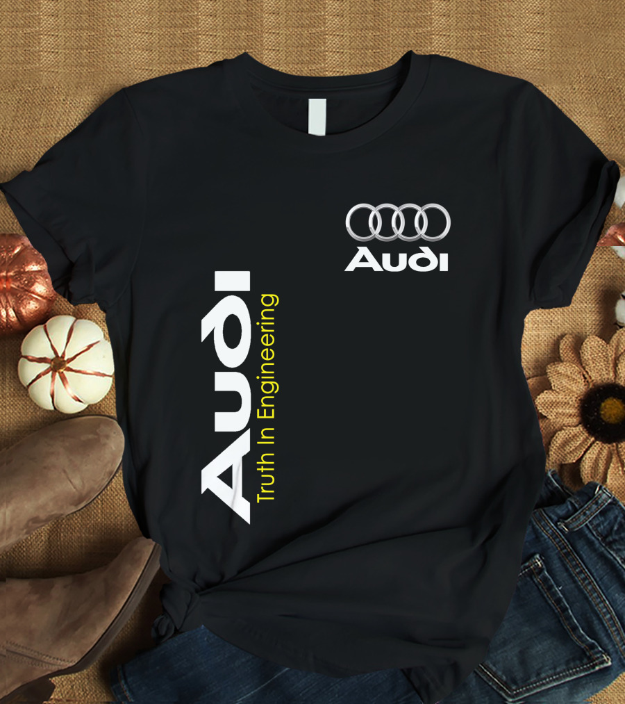 Audi Truth In Engineering Logo Rings T-Shirt