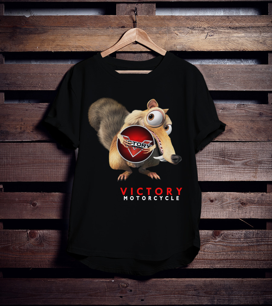 Victory Motorcycle Ice Age Scrat T-Shirt
