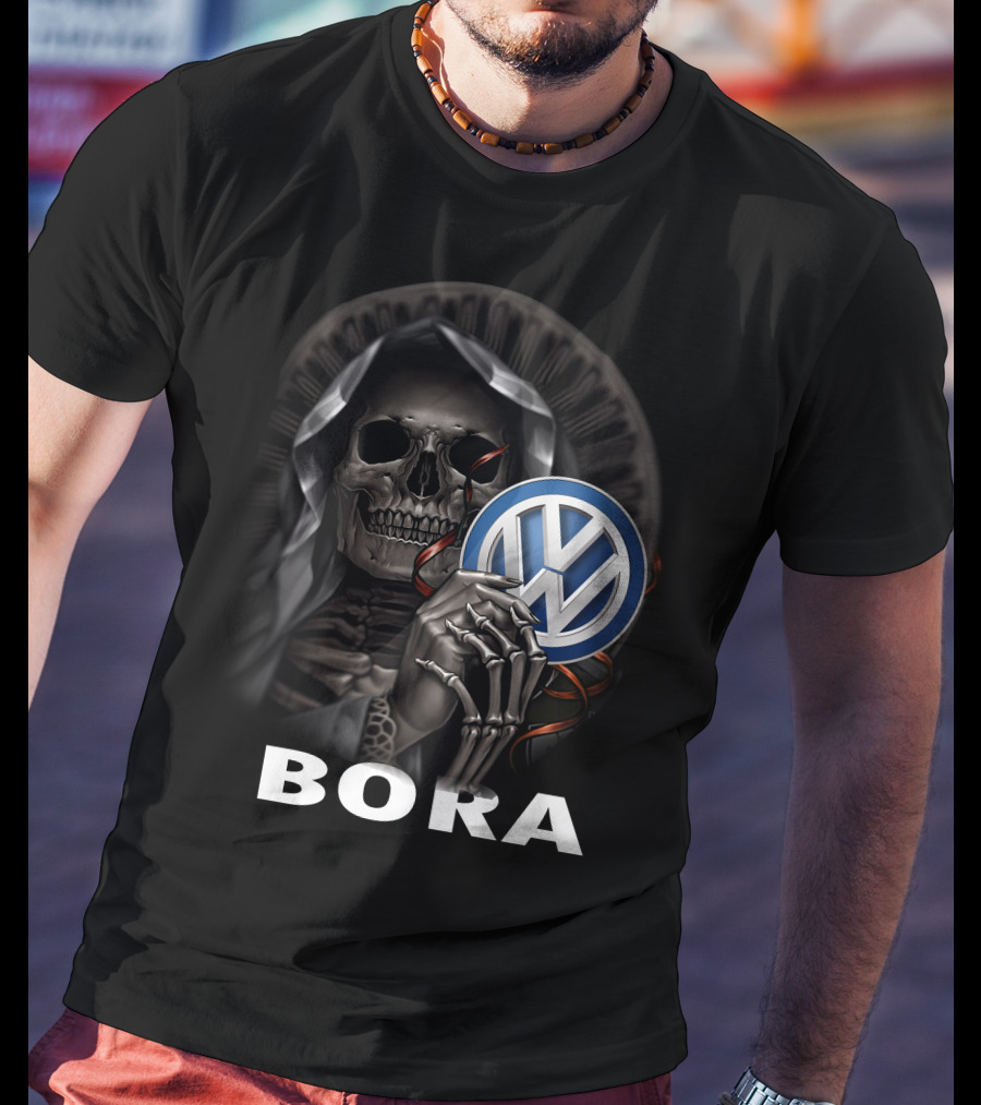 Bora Volkswagen Grim Reaper Skeleton T-Shirt