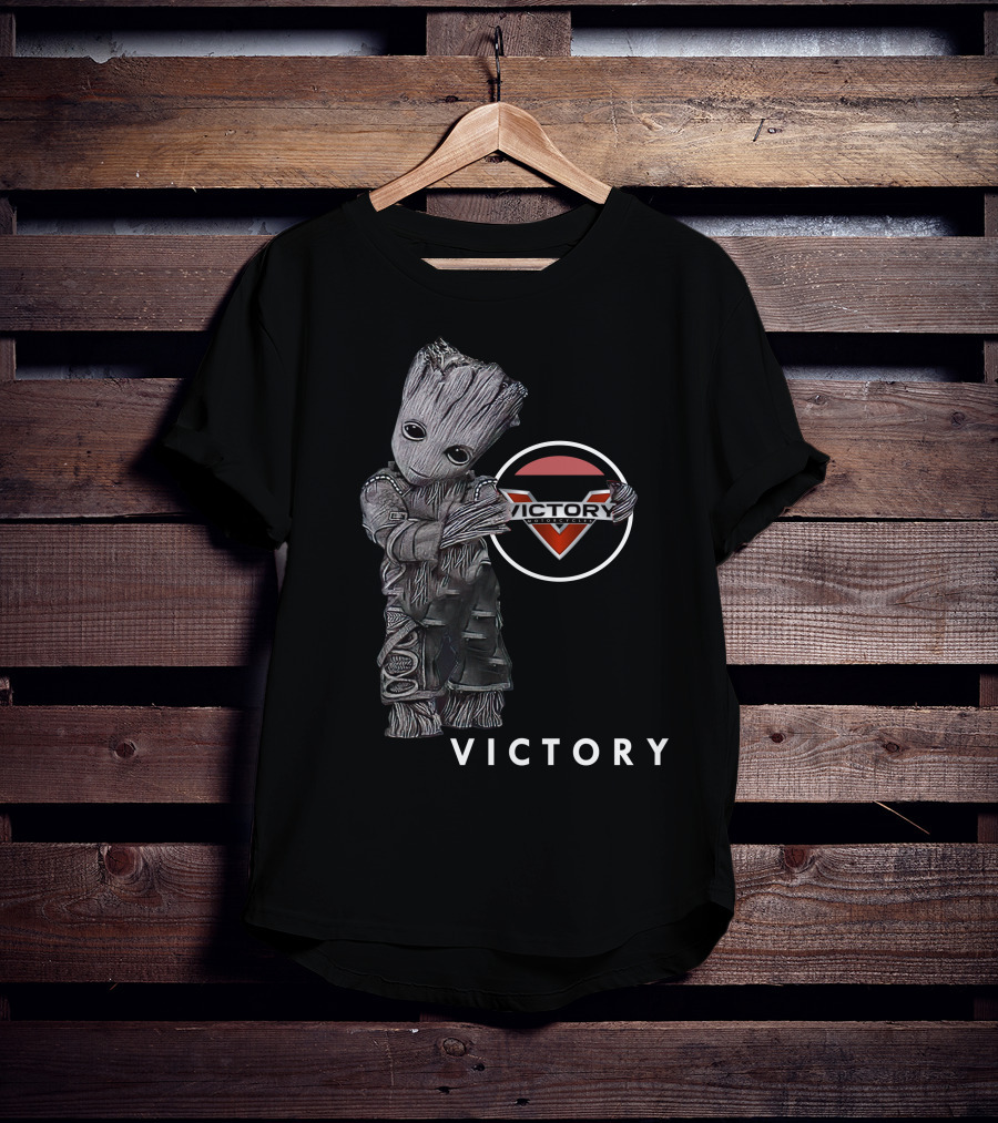 Victory Baby Groot Superhero Guardian T-Shirt