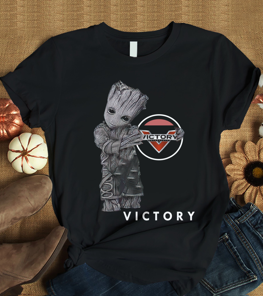 Victory Baby Groot Superhero Guardian T-Shirt