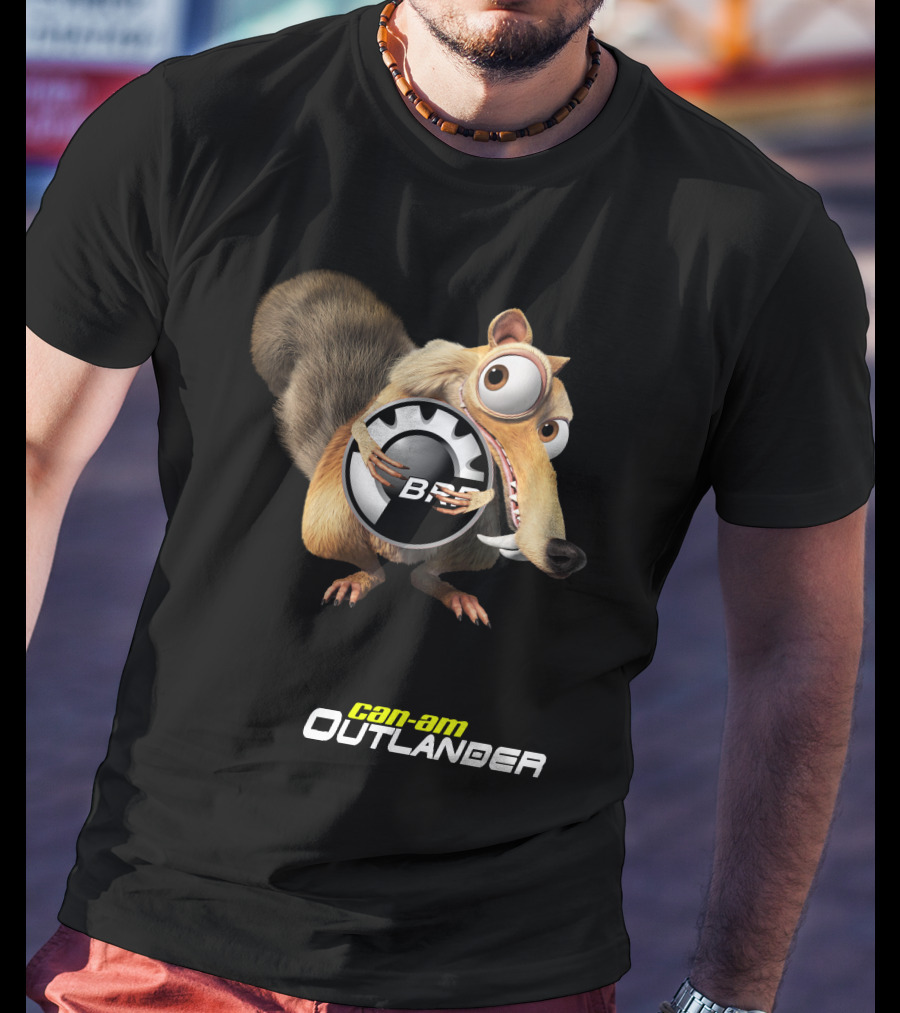 Can-Am Outlander Ice Age Scrat Brp T-Shirt
