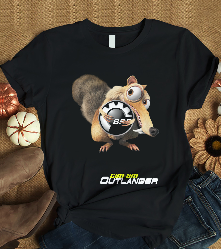 Can-Am Outlander Ice Age Scrat Brp T-Shirt