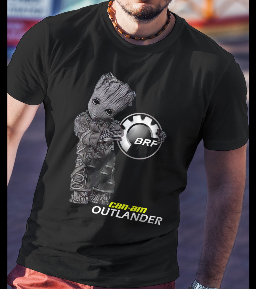 Brp Can-Am Outlander Groot Holding T-Shirt