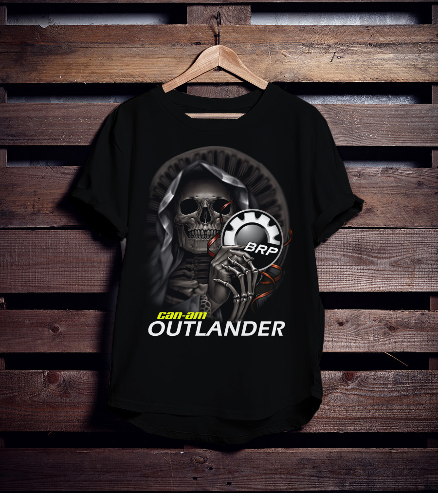 Can-Am Brp Outlander Skull T-Shirt
