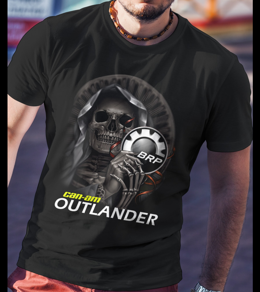 Can-Am Brp Outlander Skull T-Shirt