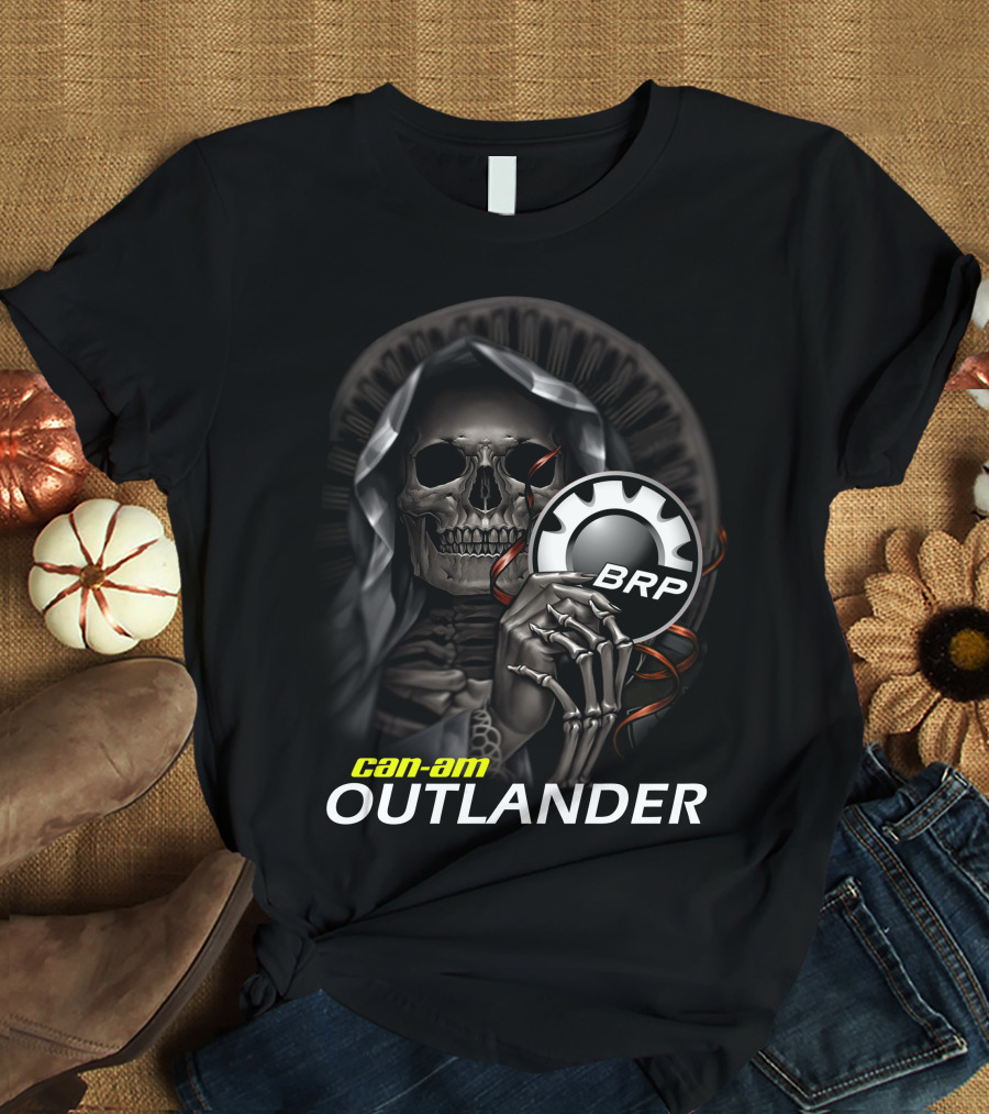 Can-Am Brp Outlander Skull T-Shirt