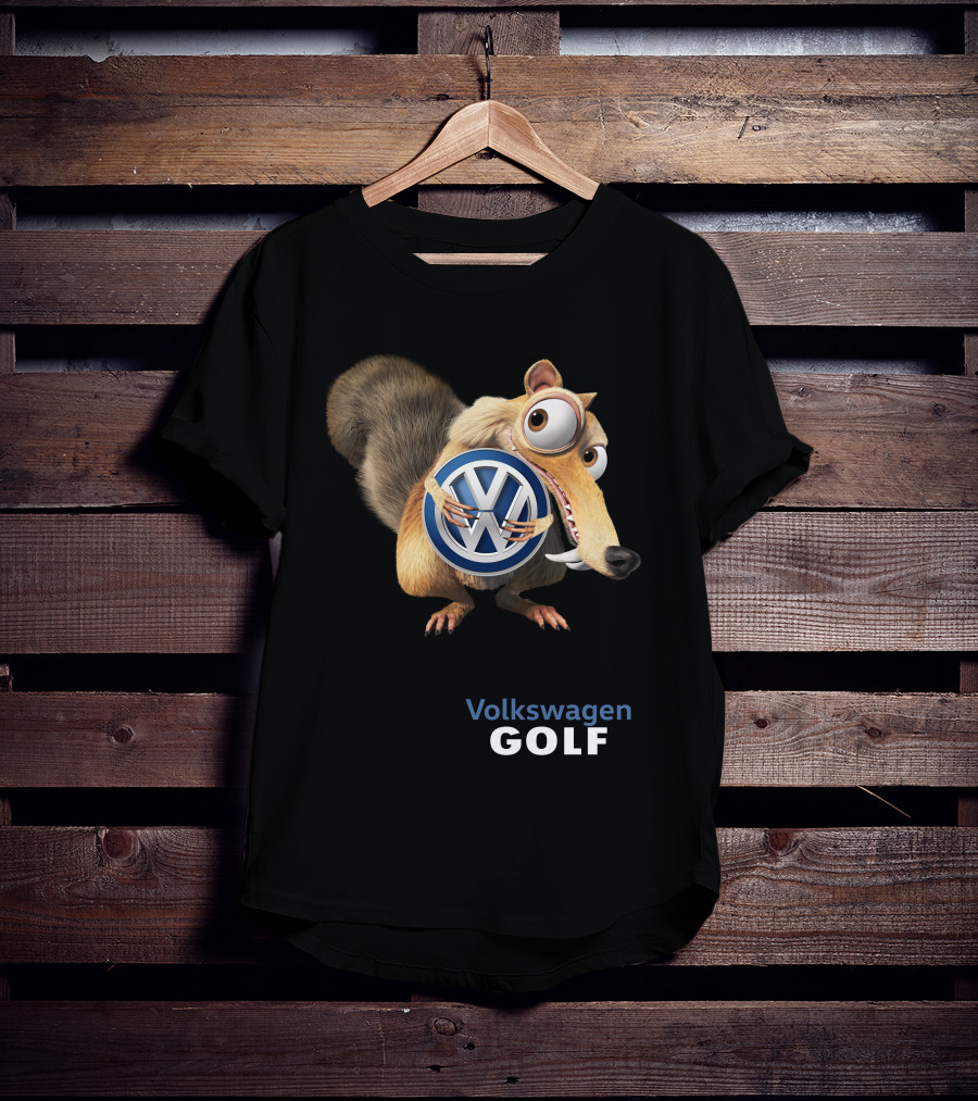 Volkswagen Golf 11 Scrat Holding T-Shirt