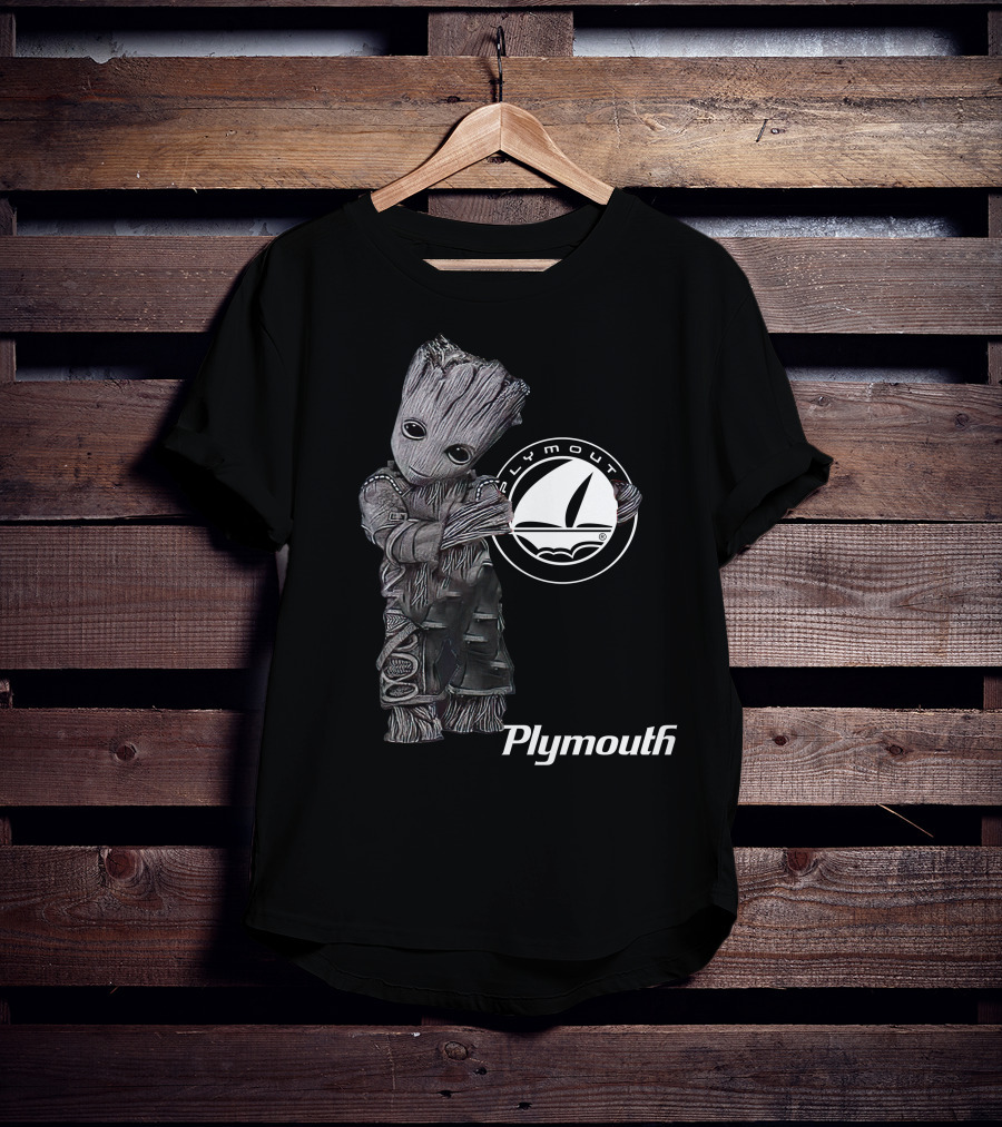 Plymouth Groot With Sailboat T-Shirt