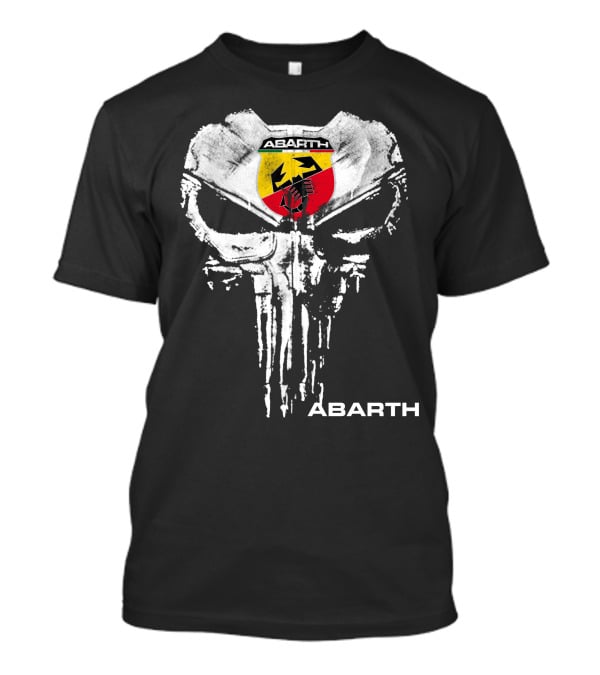 Abarth Punisher Skull T-Shirt