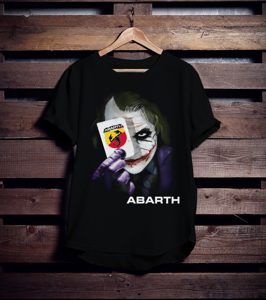 Abarth Joker Playing Card T-Shirt