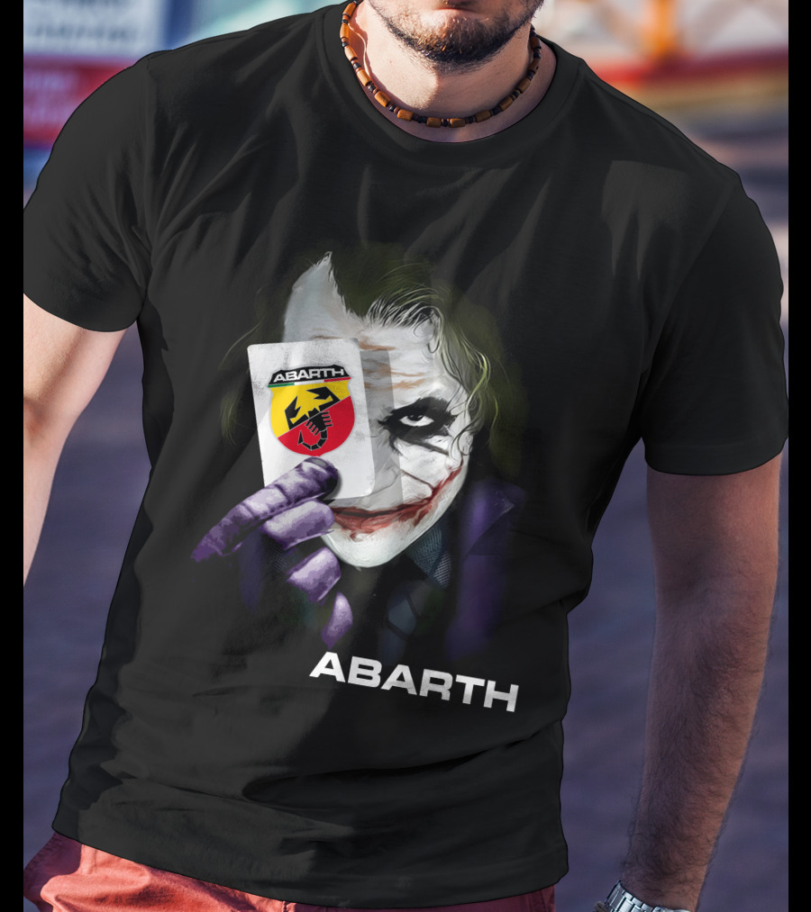 Abarth Joker Playing Card T-Shirt