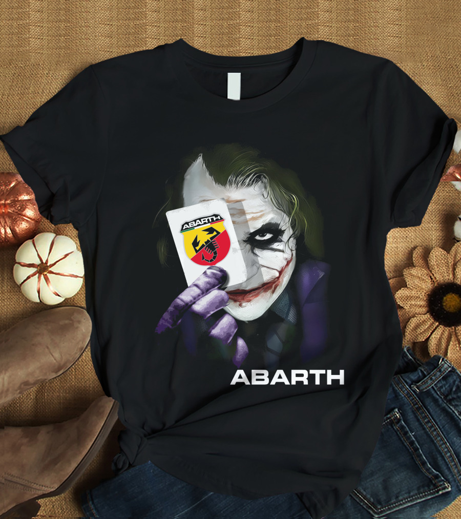Abarth Joker Playing Card T-Shirt