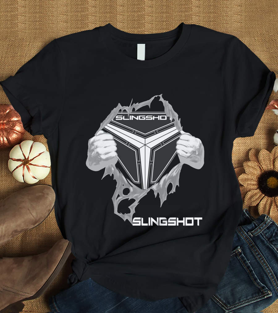 Slingshot 09 Ripped Design Hands Tearing T-Shirt