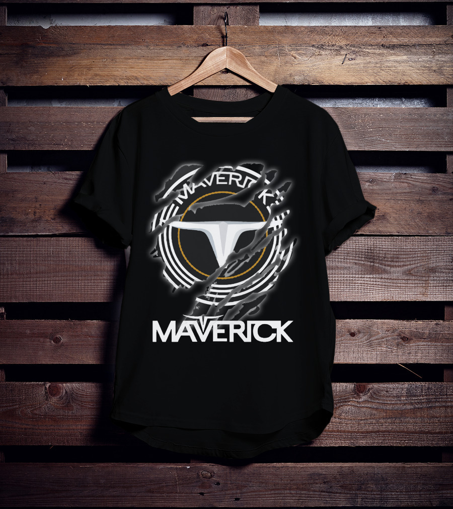 Maverick 07 Electric Logo Claw Marks T-Shirt