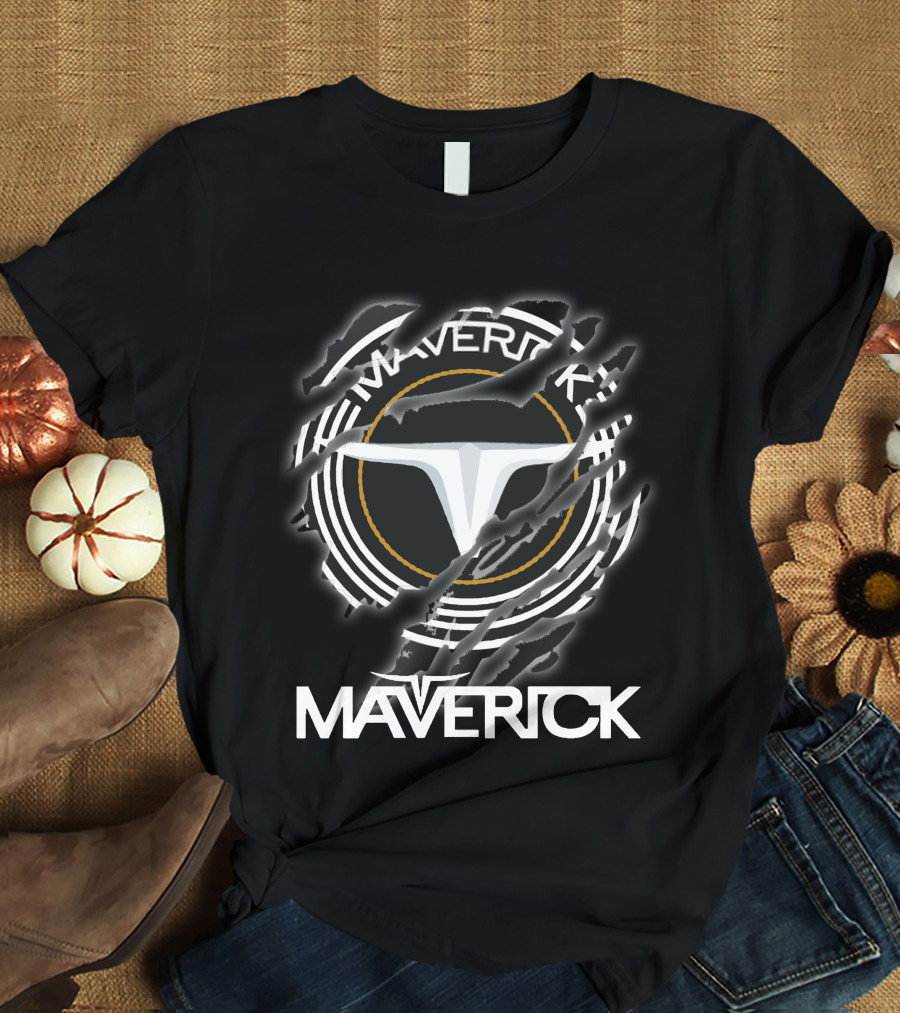 Maverick 07 Electric Logo Claw Marks T-Shirt