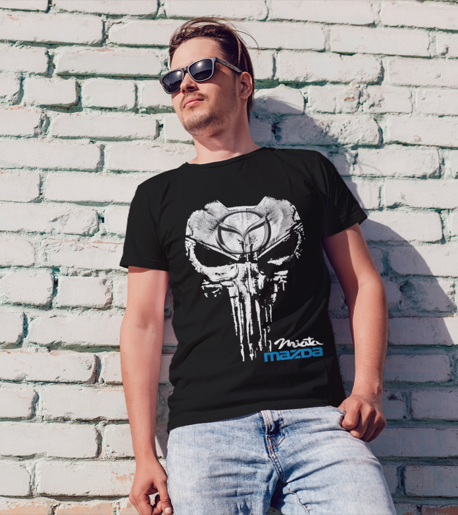 Mazda Miata Skull T-Shirt