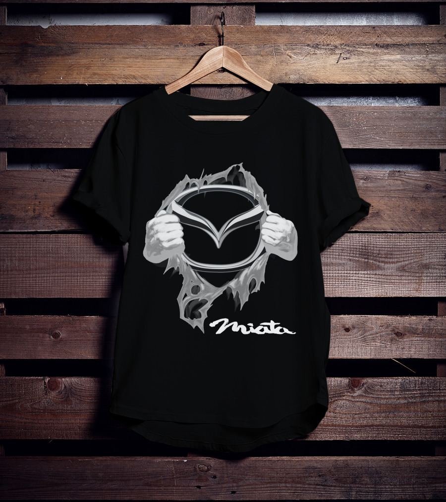 Mazda Miata Logo Hands T-Shirt