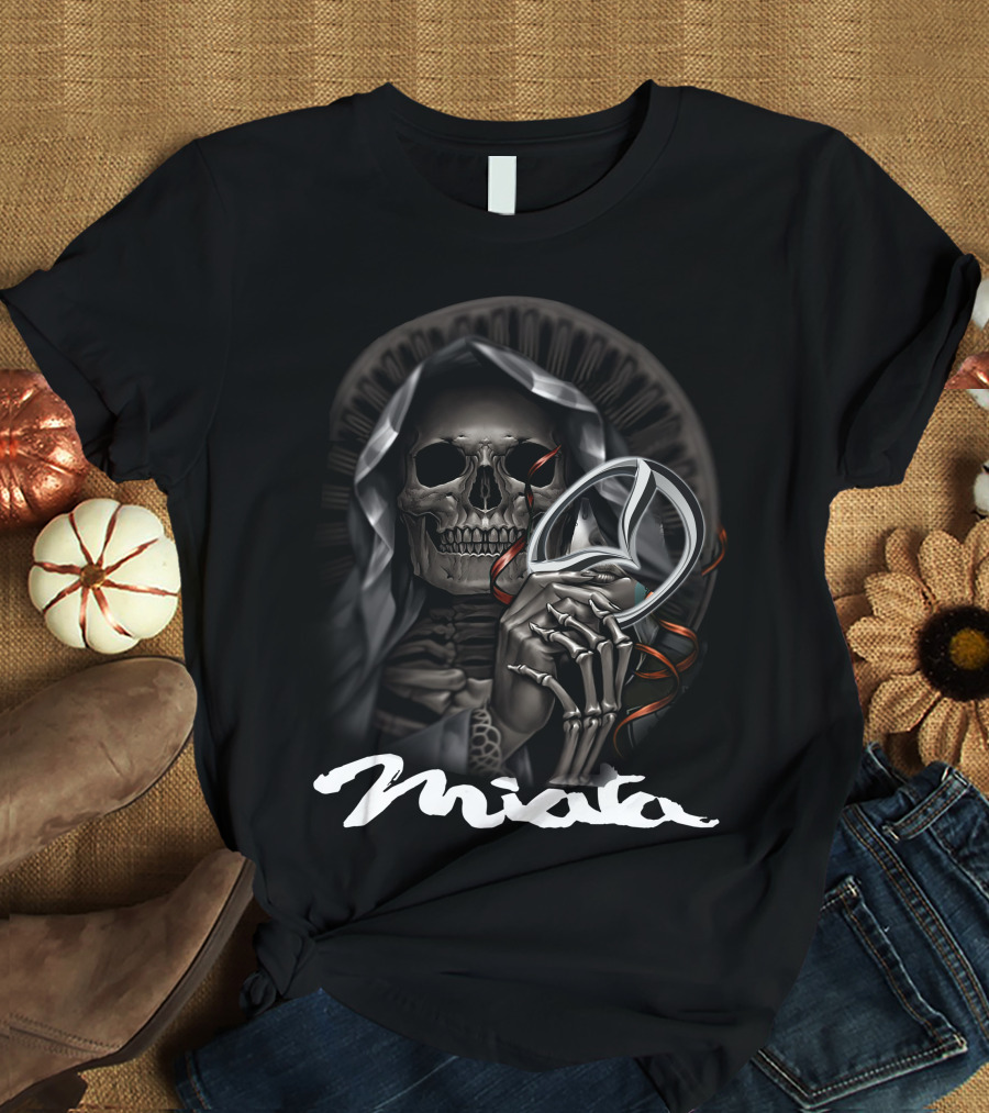 Miata Grim Reaper Skull T-Shirt