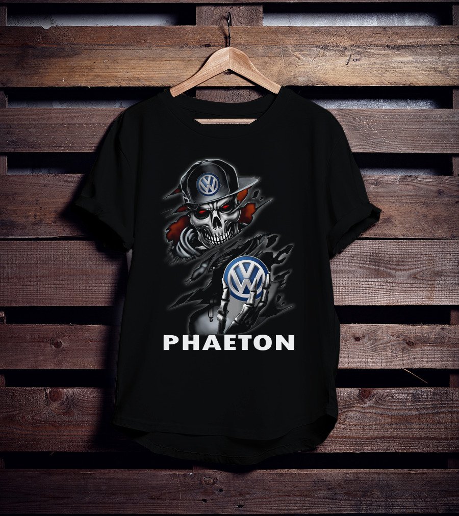 Volkswagen Phaeton Skull Vw T-Shirt